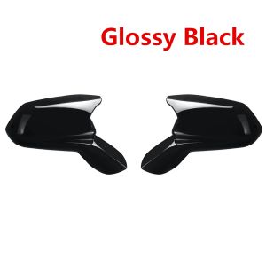 Horn Style Side Rearview Mirror Cover Cap Adhesive Trim For Chevy Camaro SS RS ZL1 LT 2016-2021 Exterior Door Mirror Cap