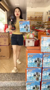 Quạt Tích Điện Mini Quạt Để Bàn Chạy Pin MAKITA Công Suất Lớn Làm Mát Cực Nhanh Kết Cấu Chắc Chắn Hoạt Động Bền Bỉ
