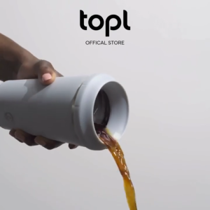 topl® Sip360° Stroll Reusable Coffee Tumbler in Olive (Stainless Steel Vacuum Insulated)