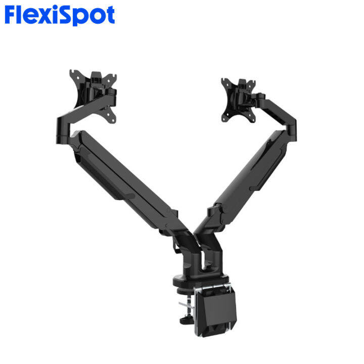 FlexiSpot MA8D2 Monitor Mount Dual Gas Spring Monitor Stand Aircraft ...