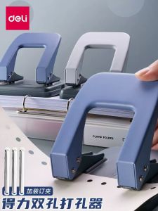 Máy Đục Lỗ Văn Phòng Deli 0102 Máy Đục Lỗ Tài Liệu Đinh Kèm Hai Lỗ Cho Giấy A4 Máy Đục Lỗ Tròn Cho Học Sinh Máy Đục Lỗ Tài Chính