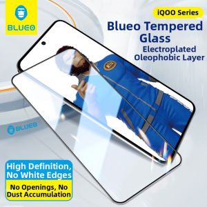 BLUEO | High Definition Anti-Shatter Full Screen Anti-Fingerprint Phone Screen Protector 10 Pieces