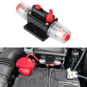 24V 12V 60A/100A Car Battery Fuse Automatic Reset Audio Stereo Amplifier Fuses Overload Protection Adapter Auto Accessories