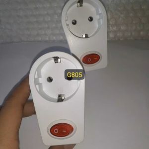 G805 ORIGINAL COLOKAN SAKLAR TUNGGAL SERBA GUNA ON OFF SOCKET SOKET STOP KONTAK SETRUM LISTRIK OVER