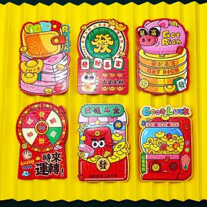 Creative 3D Colorful Horse Year New Year Envelope Festive Celebration Cartoon Design Red Packets Chinese New Year Gifts