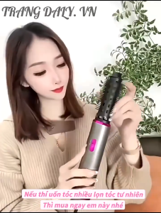 Máy Tạo Kiểu Tóc Đa Năng Thế Hệ Mới 2025 Sấy Uốn Duỗi Công Nghệ Ion Chăm Sóc Và Bảo Vệ Giảm Hư Tổn Tóc