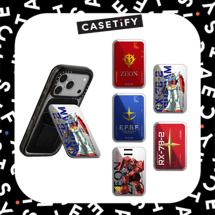 CASETiFY RX-78-2 Gundam Snappy Card Holder Stand with Magsafe