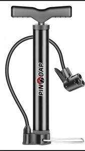 PINMOAP 1PC Máy Bơm Lốp Bằng Tay ABS Bền Bỉ Cho Bóng Rổ Bóng Đá Máy Bơm Mini Dễ Sử Dụng Cho Thiết Bị Thể Thao
