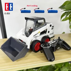 Xe Xúc Lật Điều Khiển Từ Xa Double E RC Tractor Truck E594 Tỷ Lệ 1/14 Đồ Chơi Xe Công Trình Dành Cho Bé Trai Trẻ Em Có Pin Lithium