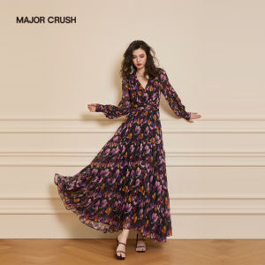 Elegant Vintage Floral Dress