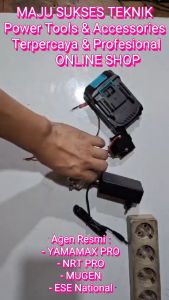 NRT PRO 343 DC Baterai Mesin Bor Cordless Drill 20 V 20V 343DC DC 343 DC343 DC 340 DC340