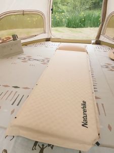 Matras Angin Double Tebal 6cm Self Inflate Dengan Bantal Naturehike CNK2300DZ014 Kasur Lipat Spon Sleeping Pad 2 Orang Camping