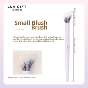 AIWUJIWU | Makeup Artist Portable Highlight Brush Sloping Blusher Stipple