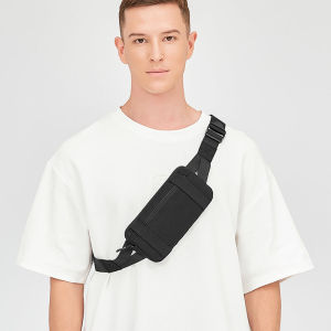 Sports Running Crossbody Bag Waist Bag Mens Universal Cycling Bag Chest Bag Mobile Phone Bag Fitness Japanese Style Shoulder Bag Mobile Phone Bag
