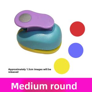 Large Size Circle Embossing Machine Creative Handmade Diy Childrens Embossing Machine Hole Punching Device round Shape