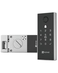 EZVIZ DL03 Pro Digital Door Lock - Fingerprint - Smart App - WiFi - Doorbell [Sole Distributor Singapore]