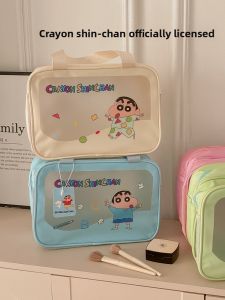 Portable Large Capacity Waterproof Cosmetic Bag for Women Travel Toiletry Bag Skin Care Products Makeup Storage Organizer