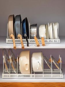MRUN | Adjustable Storage Pot Lid Organizer