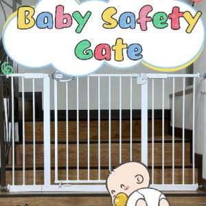Samu Giken Safety Gate Door Fence for Baby Kids Pets with Extension Model: SAG-DR7584