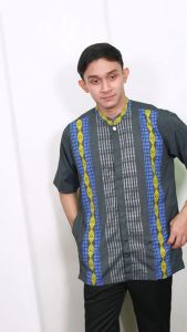 (BONUS DUS) Baju Koko Pria Kemko Terbaru Lengan Pendek 2025 Atasan Muslim MOERBA 19D243455