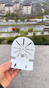 1 PCS Wall Mounted Camera Bracket Half Spherical Drilling Installation Universal Camera Bracket Wire Winding Design