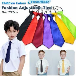 ItemMart Fashion Kids Necktie Adjustable Tied For Boy And Girl Cute Decoration Casual Uniform Accessories