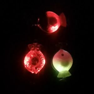 (FLASH SALE) Lampu penarik ikan, Lampu warna-warni LED, Lampu pengumpul ikan bawah air, Lampu umpan
