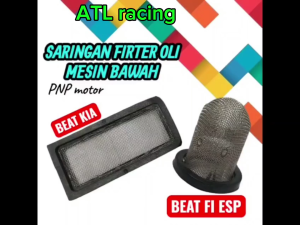 ATL racing Filter Oli Oil Beat Vario Scoopy Genio ADV PCX Spacy Mega pro Tiger lama saringan filter oli bawah mesin beat vario