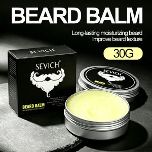 Beard Care Wax Beard Nourishing Balm Strong Holding Natural Beard Balm Conditioner Keep Smoothing Men Beards Styling Products