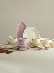 SOWE | Reinforced Porcelain Dining Set Bowls Plates Chopsticks