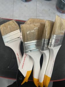 Combo 5 cây Cọ chổi cán gỗ cao cấp 5cm /2.5in .. Hành chất lượng cao