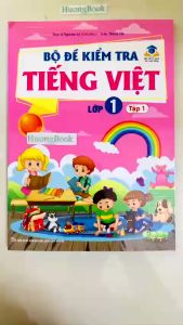 Sách - Bộ đề kiểm tra Tiếng Việt lớp 1 tập 1 (BT)