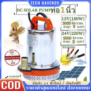 【จัดส่งจากกรุงเทพ】(รับประกัน 5 ปี) ปั๊มน้ำไดโว่ 1นิ้ว ปั๊มแช่ 12V ไดโว่ เจ้าพระยา 300W มอเตอร์ทองแดงแท้ 100% ไดร์โว่ดูดน้ำ 12v