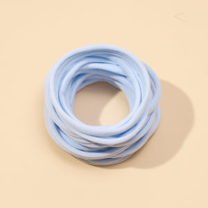 10pcs/lot Nylon Headband Baby Girl Accessories For Childrens Hair Elastic Bands For Girls Toddler Headdress Baby Turban