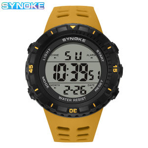 Sport Watch Men Multifunction Watches Fashion Outdoor Alarm Clock Chrono 5Bar Waterproof Digital Watch Retro SYNOKE