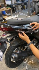 Yamaha Mio i 125 New Design Cyber Rills Sticker Decals