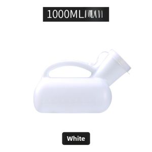 Mens Urinal 2000ml for the Elderly Chamber Pot for Men Baby Urinal Chamber Pot with Filler Cap For Home Kids Thickened