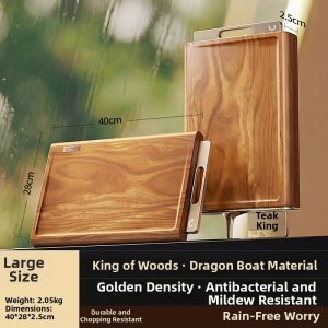 DUMIK | Antibacterial and Mildew-resistant Cutting Board
