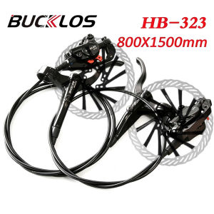 BUCKLOS | Bike Hydraulic Disc Brake Set Oil Pressure Floating Bike Disc Brake 800/1500mm Mountain Bike Hydraulic Brakes Caliper/Handle