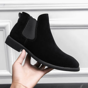NUDANLAI | Casual Business English Retro Suede Boot