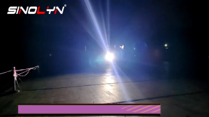 2pcs 3" 60W Yellow LED Work Lights – Square Mini Waterproof Driving Fog Lamps Amber/White Light High/Low Beam