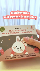 Little Baby Powder Storage Bag Kantong Penyimpanan Susu Bubuk Formula