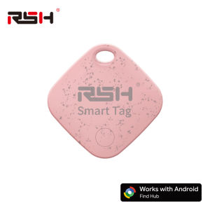 RSH Android GPS Tracker Work With Googles Find Hub Key Finder New Eco Smart Tag for Xiaomi Samsung Pixel Huewei Global Tracking