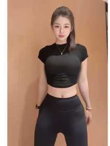 Slimming High-Waist Yoga Pants Womens Outdoor Running Fitness Tight Skin Show Thinness Peach Butt Sports Leggings