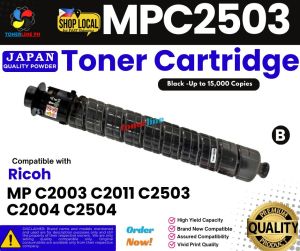 MPC2011 MPC2503 Toner Cartridge For Use and Compatible With Ricoh