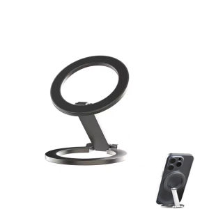 Double Sided Magnetic Phone Ring Holder for Magsafe Universal Folding Car Holder Magnetic Phone Accessories Support Bracket Grip