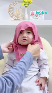 HIJAB BAYI NEWBORN ( 0-12 BULAN ) JILBAB BAYI TERBARU KERUDUNG BAYI