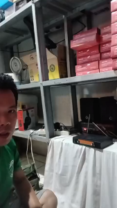 F05 MIC WIRELESS DUAL AW 616 MIK SEPASANG HANDLE PEGANG DOBEL SET MIX WIRELES MIKROPONE PRO NIRKABEL