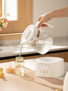 Temperature Controlled Full Glass Hot Water Kettle For Infants