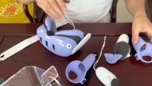 Silikon Case Hand Grip Gaming untuk M Quest 3